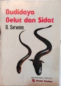 Budidaya Belut dan Sidat.