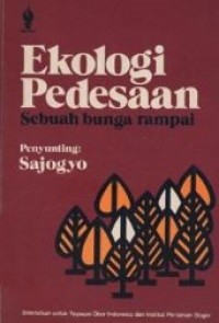Ekologi Pedesaan: Sebuah Bunga Rampai.
