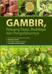 Gambir Peluang Pasar, Budidaya dan Pengolahannya.