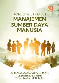 Image of Konsep & Strategi manajemen sumber daya manusia.