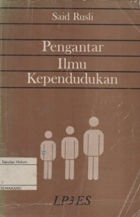 Pengantar Ilmu Kependudukan.