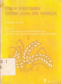 Image of Seuntai Pengetahuan Tentang Usaha Tani Indonesia.