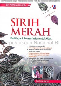 Image of Sirih Merah Budidaya & Pemanfaatan untuk obat