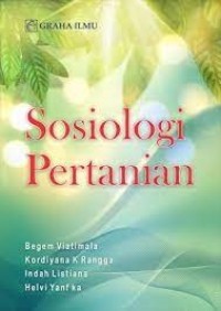 Sosiologi pertanian.