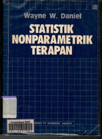 Image of statistik nonparametrik Terapan.