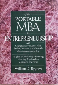 Image of The Portable MBA in Entrepreneurship.